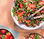 Salad With Strawberry And Balsamic Vinaigrette Recipe | Salad Recipes | Tesco Real Food