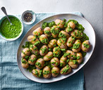 Salt-Crusted Potatoes With Green Sauce Recipe | Side Dish Recipes | Tesco Real Food