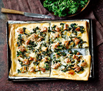 Sausage and kale pizzas | Pizza Recipes | Tesco Real Food