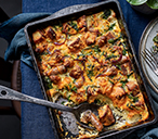 Sausage And Spinach Strata Recipe | Dinner Recipes | Tesco Real Food