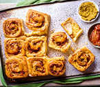 Savoury Chelsea Buns Recipe | Savoury Baking Recipes | Tesco Real Food