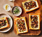 Shiitake Mushroom And Ricotta Tarts Recipe | Tesco Real Food