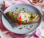 Avocado Benedict with Marmite hollandaise | Tesco Real Food