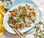 Smoky courgette pasta salad | Tesco Real Food