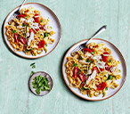Smoky Basa And Sweetcorn Pasta Recipe | Batch-Cooking Recipes | Tesco Real Food