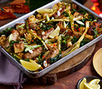 Smoky Sausage Traybake Recipe | Traybake Dinner Recipes | Tesco Real Food