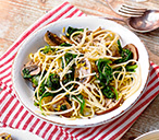 Speedy mushroom spaghetti | Tesco Real Food