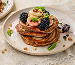 Spiced Banana And Walnut Pancakes Recipe | Tesco Real Food