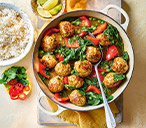 Spiced Meatball Green Curry Recipe | Tesco Real Food