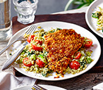 Spiced Chicken Escalope With Couscous Salad | Chicken Recipes | Tesco Real Food