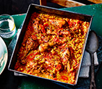 Spiced Chicken and Lentil Traybake | Chicken Recipes | Tesco Real Food