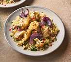 Spiced Roasted Cauliflower Pilaf Recipe | Tesco Real Food