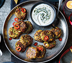 Spicy sprout and potato cakes | Tesco Real Food