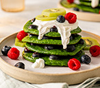 Spinach Pancakes Recipe | Healthy Recipe Ideas | Tesco Real Food