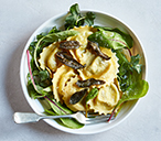 Spinach and ricotta pasta with sage brown butter | Tesco Real Food