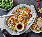 Asian-Inspired Sprout, Radish And Carrot Slaw Recipe | Brussels Sprouts Recipes | Tesco Real Food