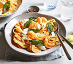 Squash, sage and mozzarella pasta | Tesco Real Food