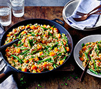 Cheat’s Butternut Squash Paella Recipe | Healthy Recipes | Tesco Real Food