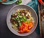 Sticky Aubergine Rice Bowls | Aubergine Recipes | Tesco Real Food