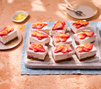 Strawberry And Ginger Cheesecake Bars Recipe | Cheesecake Recipes | Tesco Real Food
