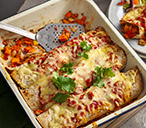 Sweet Potato and Pepper Enchiladas | Mexican Recipes | Tesco Real Food