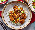 Air-fryer crispy honey garlic chicken | Tesco Real Food