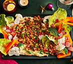 Hot Maple Houmous Board Recipe | Tesco Real Food