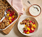 Mango & Coconut Breakfast Crumble Recipe | Tesco Real Food