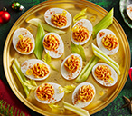 Bloody Mary Devilled Eggs Recipe | Tesco Real Food