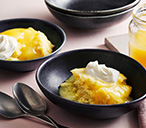 Microwave Lemon Curd Sponge | Low Energy Recipes | Tesco Real Food