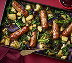 Sausage, Potato, Cranberry & Sage One-pan | Tesco Real Food