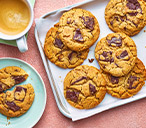 Tahini Chocolate Chunk Cookies Recipe | Cookie Recipes | Tesco Real Food