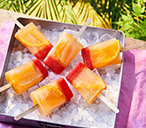 Tequila Sunrise ice lollies | Tesco Real Food