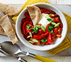 Tinned bean dhal with pitta dippers | Tesco Real Food