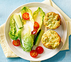 Courgette and egg muffins | Tesco Real Food