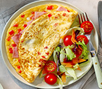 Rainbow omelette | Tesco Real Food