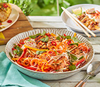 Barbecued tofu noodle salad | Tesco Real Food