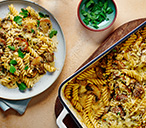 Leftover beef stroganoff pasta bake | Tesco Real Food