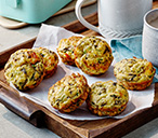 Courgette And Cheese Frittata Bites | Breakfast Recipes | Tesco Real Food