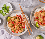 Satay chicken meatballs | Tesco Real Food