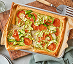 Tomato and Courgette Tart | Tart Recipes | Tesco Real Food