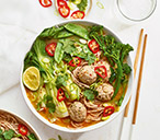 Turkey Meatball Laksa Recipe | Quick Recipes | Tesco Real Food