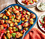 Turkey Meatball Traybake | Traybake Recipes | Tesco Real Food