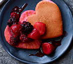 Valentine's Pink Pancakes | Pancake Recipes | Tesco Real Food
