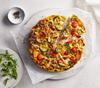 Vegetable And Salmon Frittata Recipe | Healthy Recipes | Tesco Real Food