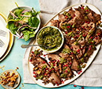 Walnut And Pomegranate Brisket Recipe | Tesco Real Food