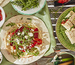 Sunny Spanish pepper wraps | Tesco Real Food