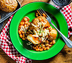 Jacket potato with baked beans and cheese | Tesco Real Food