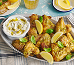 Garlic and pesto wings | Tesco Real Food