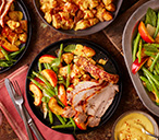 Paprika Rubbed Roast Pork With Nectarine Salad Recipe | Roast Pork Recipes | Tesco Real Food